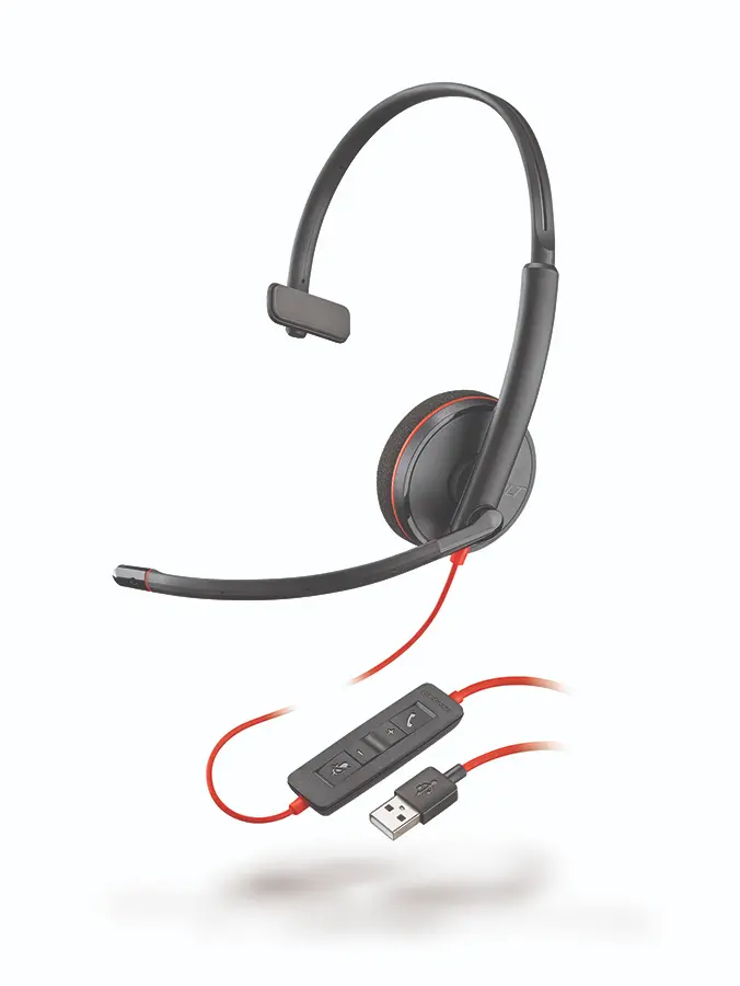 HP Poly Blackwire 3200 Headset